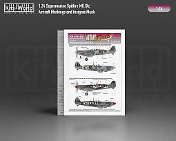 Kitsworld Kitsworld - 1:24 Scale Paint Mask Supermarine Spitfire Mk. IXc 